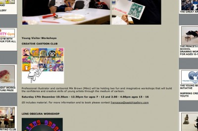 Saatchi Gallery event